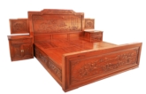 Product fffybedfc -  bed full carved w/4 drawers 