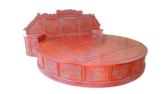 Product ffroubed -  round bed full carved 