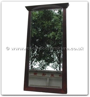 Rosewood Furniture Range  - ff123r6sm - Shinto style wooden frame bevel mirror
