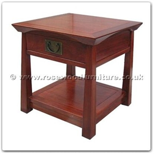 Rosewood Furniture Range  - ff129r41st - Shinto style side table