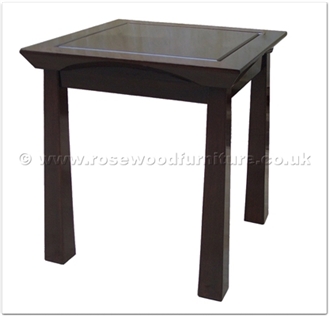 Rosewood Furniture Range  - ff145r4send - Shinto style end table