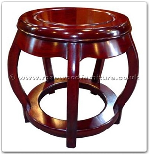 Rosewood Furniture Range  - ff7015ns - Small drum stool new style