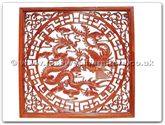 Chinese Furniture - ffdpscreen -  Screen dragon and phoenix design - 55" x 55" x 1"